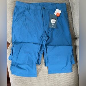 White Sierra Blue Convertible Cargo Pants - size 16 - NWT